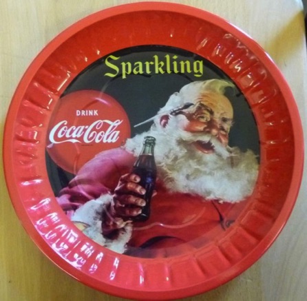 4041-8 € 4,00 coca cola ijzerenbord sparkling 26 cm